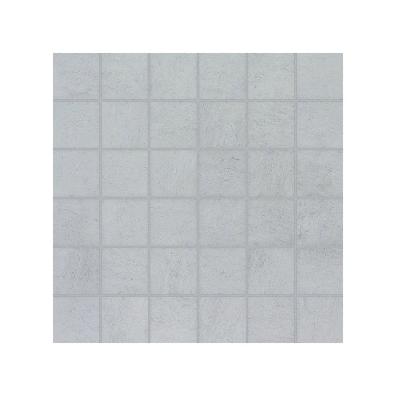 2″ x 2″ Matte Grey Cinq 36 Piece Ceramic Mosaics. 1 Sheet = 1.16 Sq. Ft. (46-190) 2″ x