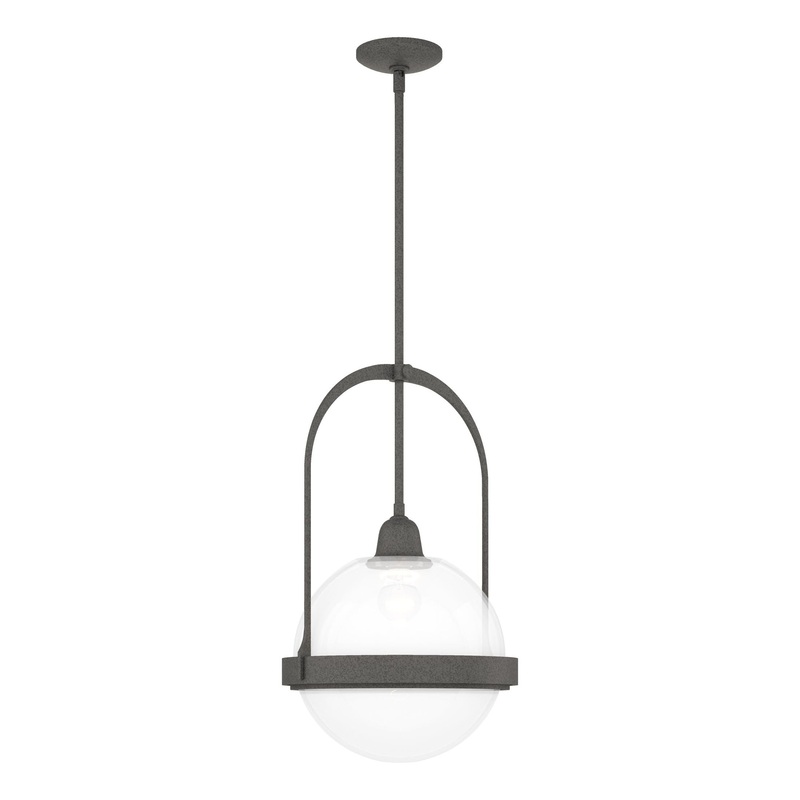 Atlas Pendant Natural Iron Opaline Glass (WF)