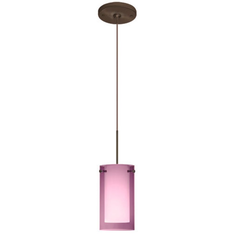 Besa 1XP-A44007-BR Pahu One Light Pendant Bronze (Discontinued)