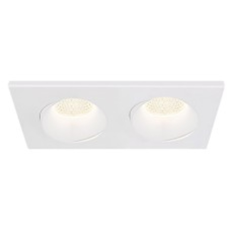 LED Gimbal from the Midway Collection in White Finish by Eurofase