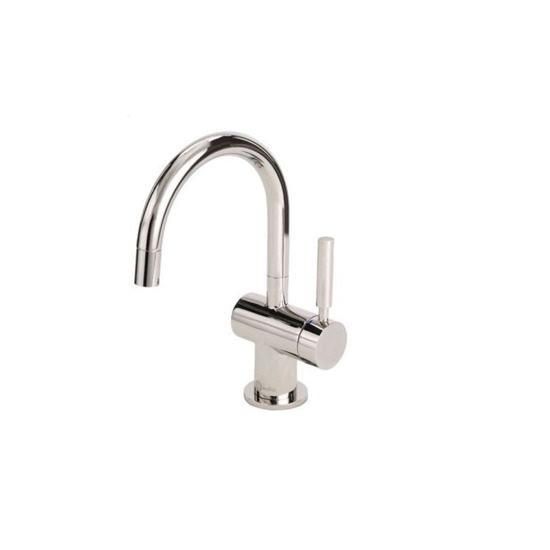 Water Dispenser Indulge Modern Instant Hot/Cool 1 Lever Polished Nickel Swivel