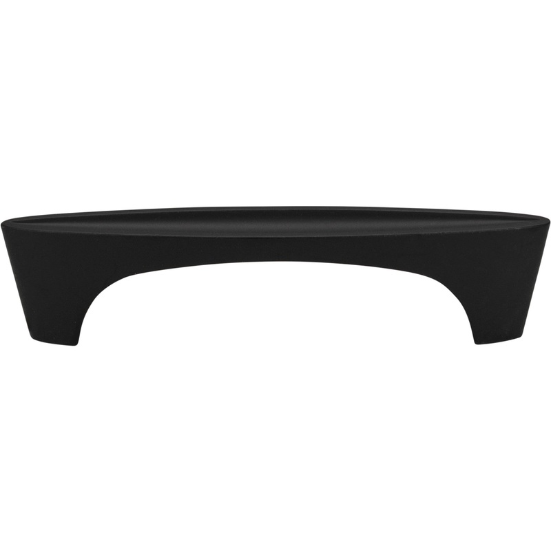 Atlas Homewares Dap Pull 4 Inch (c-c) Matte Black