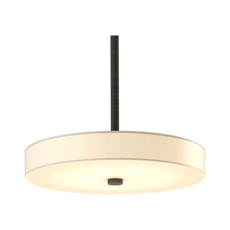 Disq LED Pendant Natural Iron