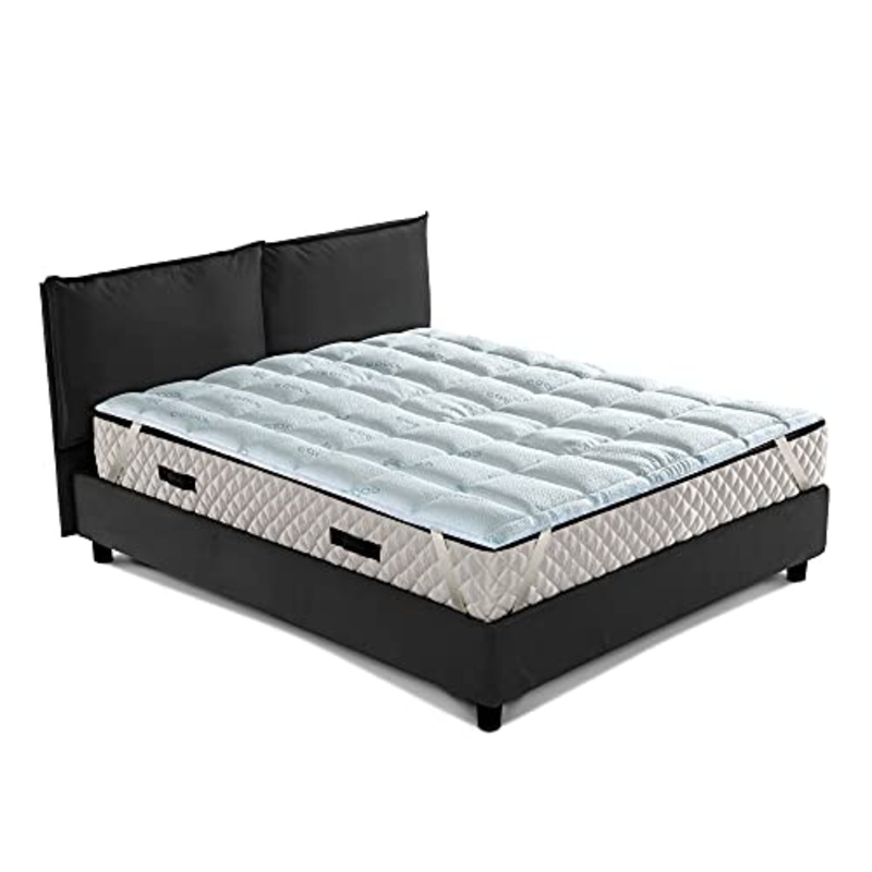 Il VERO Topper che migliora e RINFRESCA il materasso, correttore per chi soffre il caldo di notte 100% ANALLERGICO e RINFRESCANTE. Topper H3cm morbido e fresco – TP COOLER FRESH king size 180×190