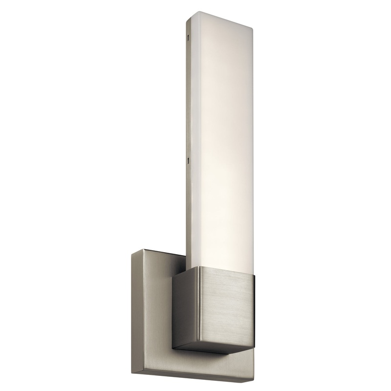 Kichler 83793 LED Wall Sconce, Satin Nickel