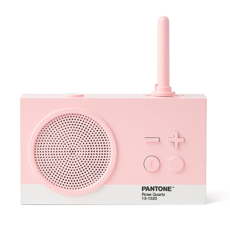 Lexon Thykho 3 Fm Radio & Bluetooth Speaker PANTONE – Rose Pink