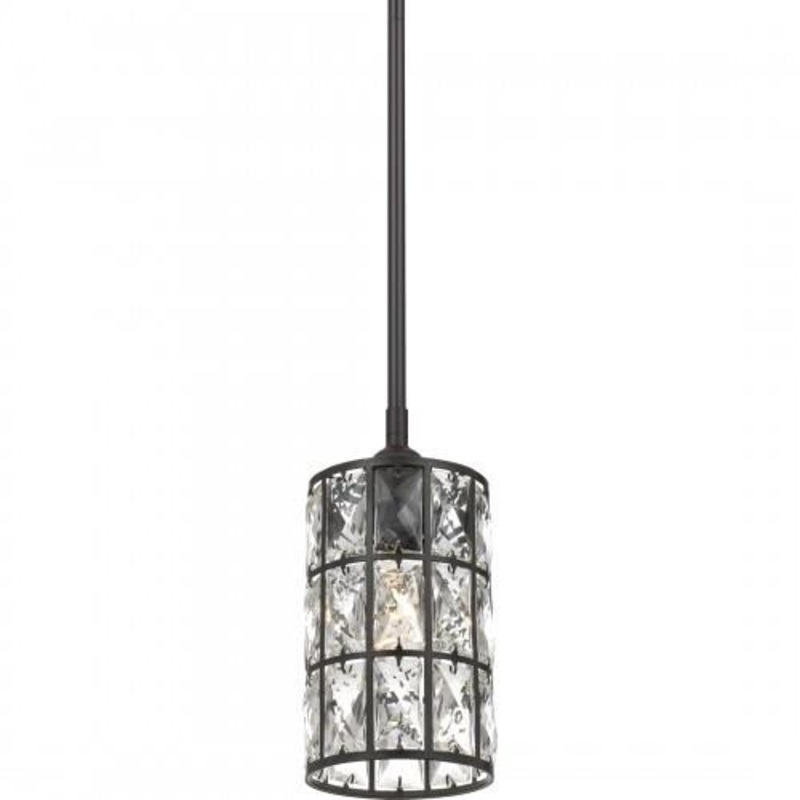 Quoizel QPP4046WT Oliver Mini pendant 1 light  western bronze Mini Pendant