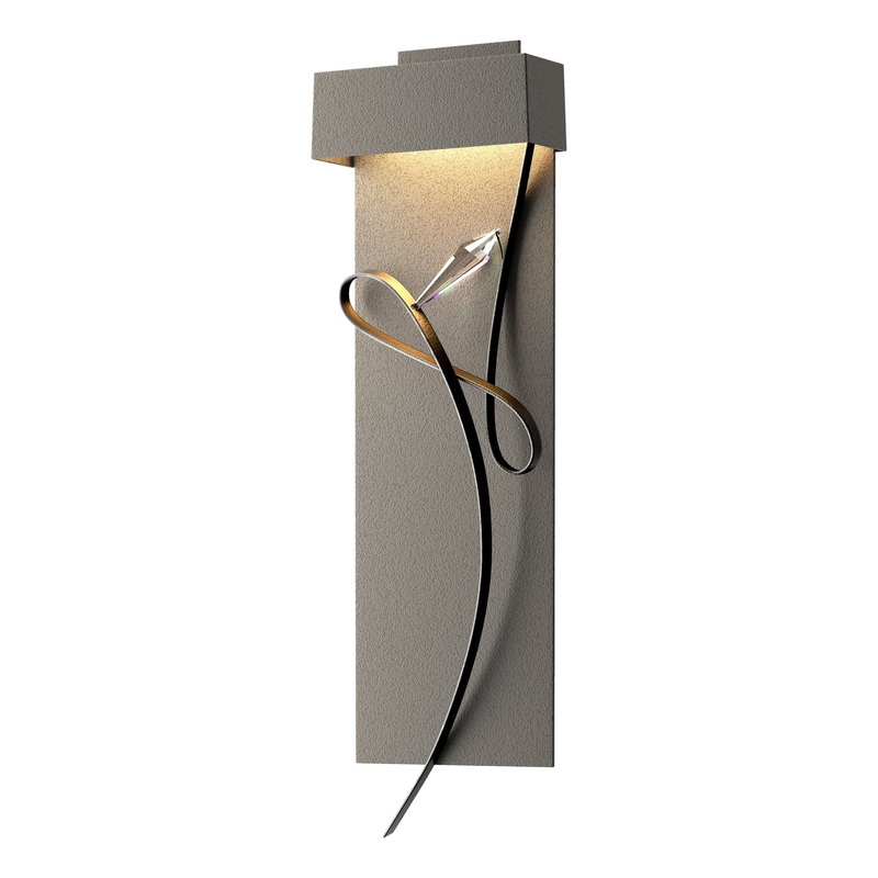 Rhapsody LED Sconce Natural Iron Black