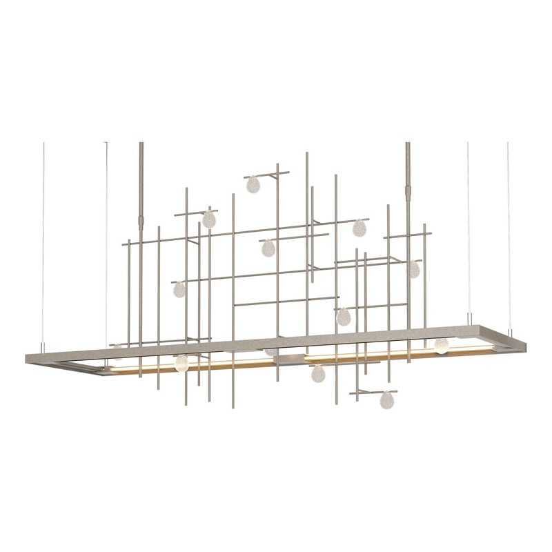 Spring LED Pendant Dark Smoke