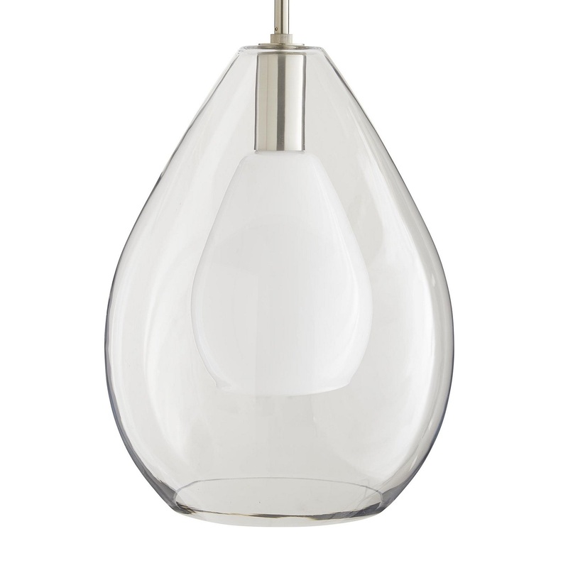 Arteriors 49174 Nala One Light Pendant Clear