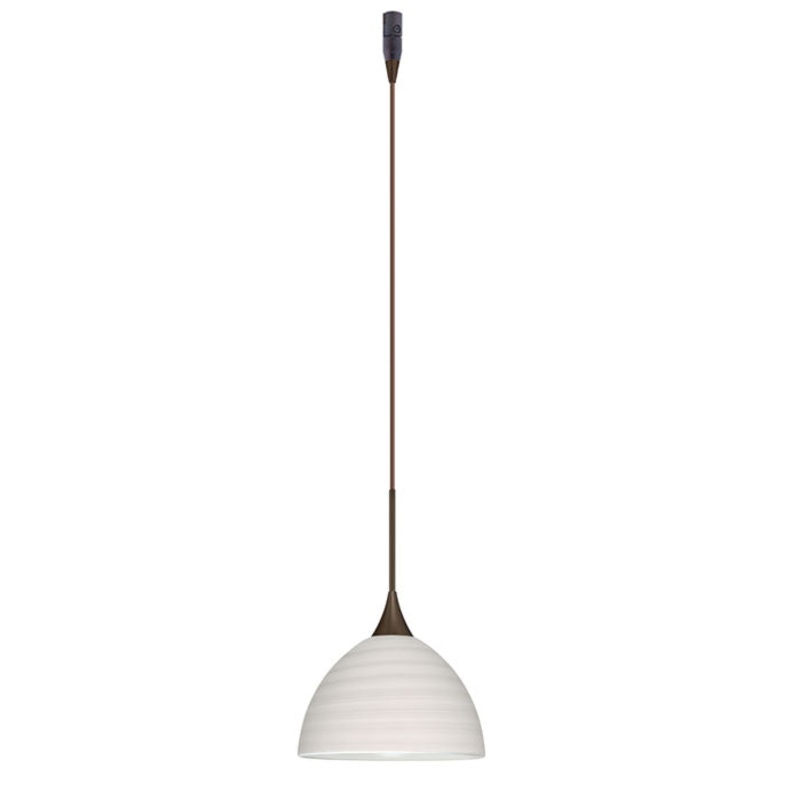 Besa RXP-4679KR-BR Brella One Light Pendant Bronze