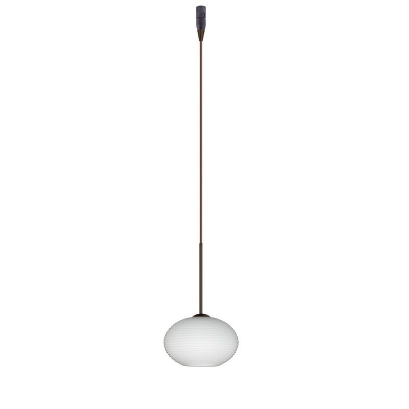 Besa RXP-561207-BR Lasso One Light Pendant Bronze