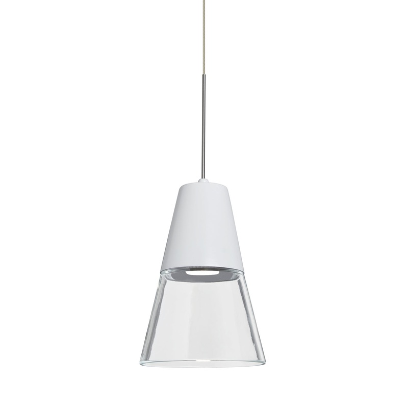 Besa XP-TIMO6WC-LED-SN Timo 6 One Light Pendant Satin Nickel