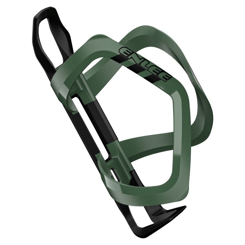 Green Ultra Lightweight Road & Mountain Bike Water Bottle Cage – 39g Polycarbonate + Glass Fiber, Fits Most Bottles