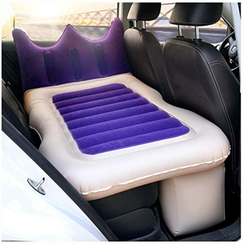 HongLianRiven Lettino da Viaggio Auto Gonfiabile Letto Letto da Auto Camping affollamento Gonfiabile Auto Materasso Gonfiabile Materasso for Auto Back Seat Cover Car Air Mattress 5-26 (Color : #3)