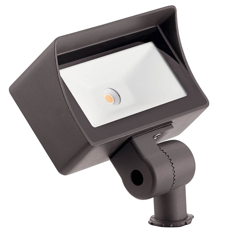 Kichler 16026AZT30 LED Flood Light, Textured Architectural Bronze