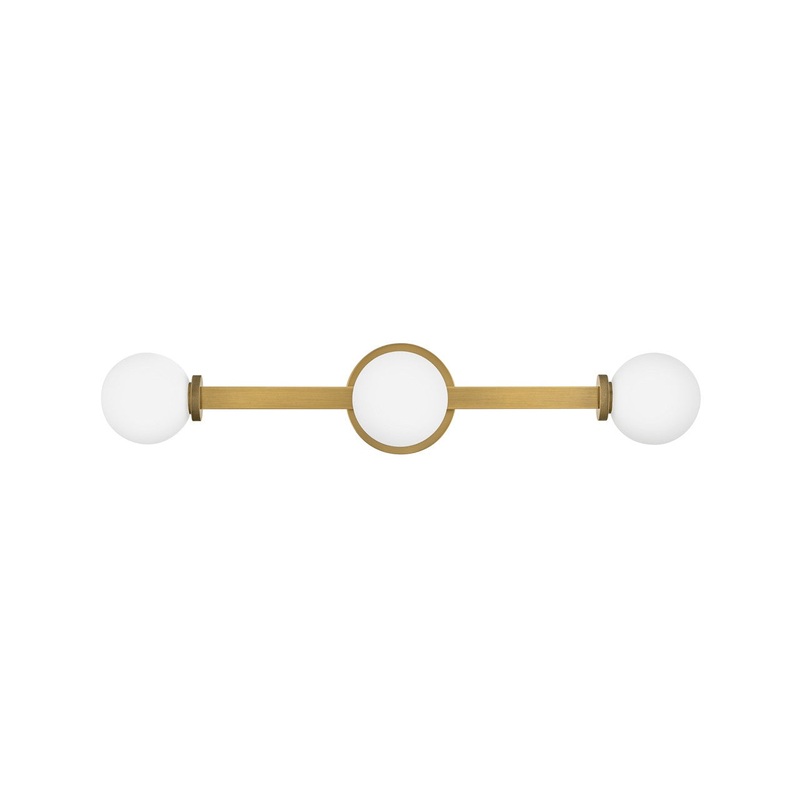 LED Vanity from the Audrey Collection in Heritage Brass Finish by Hinkley