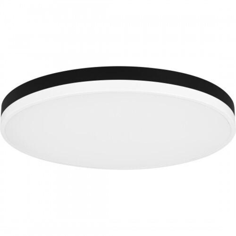 Quoizel WLN1620MBKW Weldin Flush mount led matte black white Flush Mount
