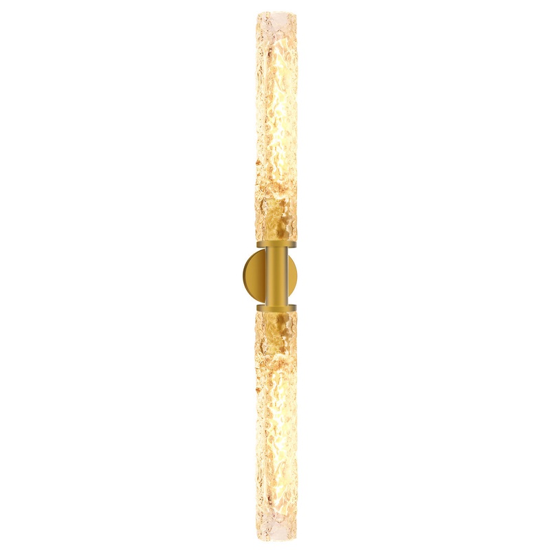 Wall Sconce from the Firenze Collection in Brushed Brass Finish by Stone Lighting