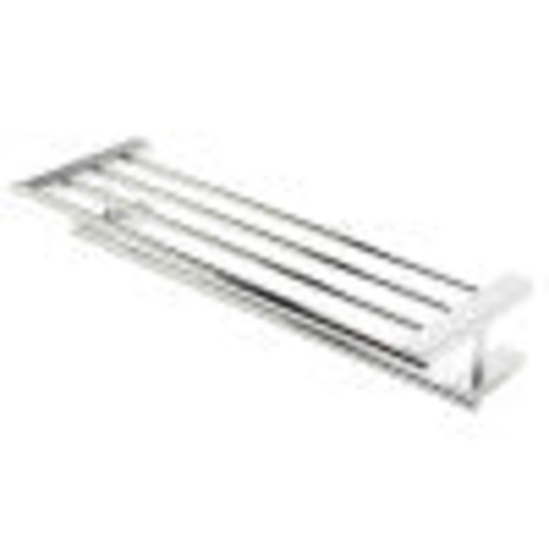 ALFI brand AB9564-PC Polished Chrome 26 inch Towel Bar & Shelf Bathroom Accessory