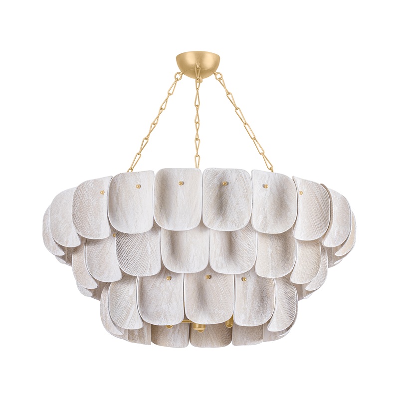 Amalfi 16-Light Chandelier Vintage Gold Leaf
