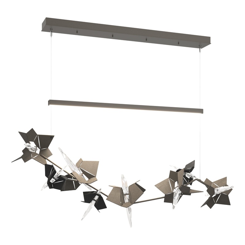 Belladonna LED Pendant Dark Smoke Black