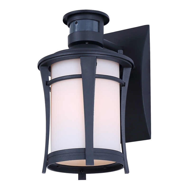 Casper 1-Light Outdoor Lantern Black