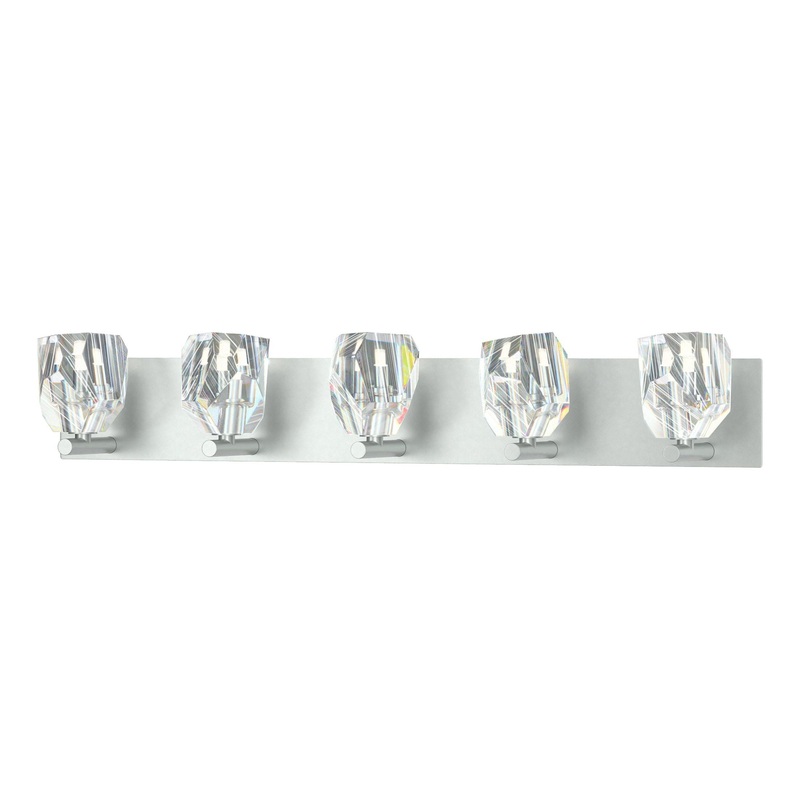 Gatsby 5-Light Bath Sconce Vintage Platinum