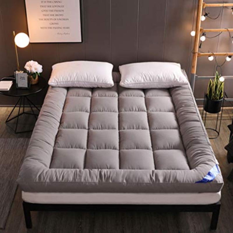 GLzcyoo Doppio Singolo Piano Materasso Giapponese, Studente Dormitorio Materasso Pieghevole, futon Piano Materasso, soffice e Traspirante Tatami Fold futon, Letto Giapponese Rotolo 10 Centimetri