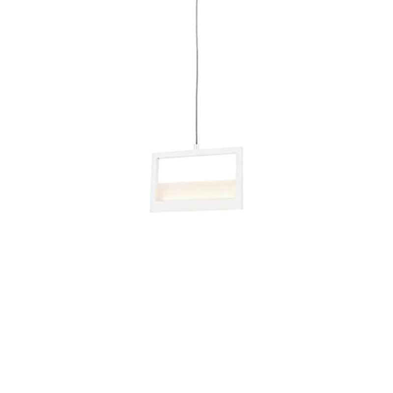 LED Pendant from the Ratio Collection in White Finish by Kuzco Lighting