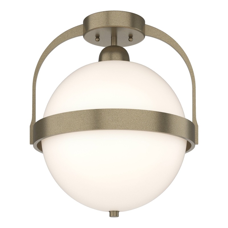 Atlas Semi-Flush Soft Gold