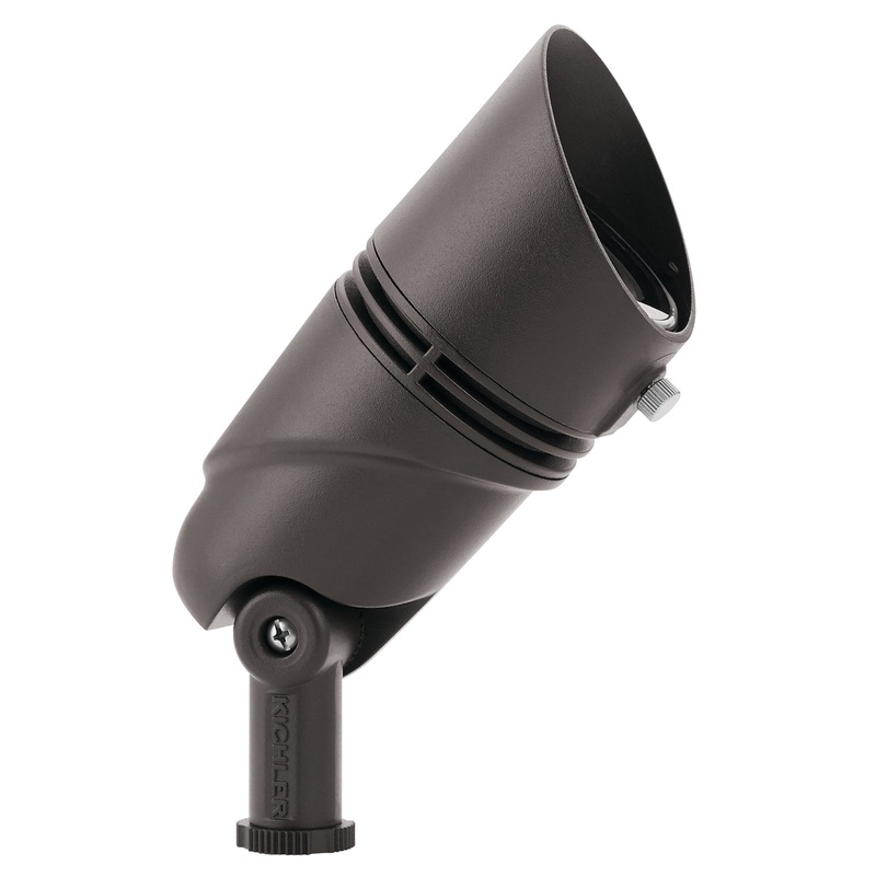 Kichler 16018AZT27 LED Accent, Textured Architectural Bronze