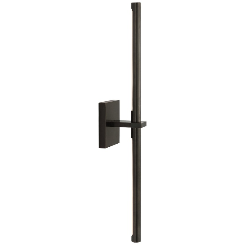 LED Wall Sconce from the Axis Collection in Bronze Finish by Visual Comfort Signature