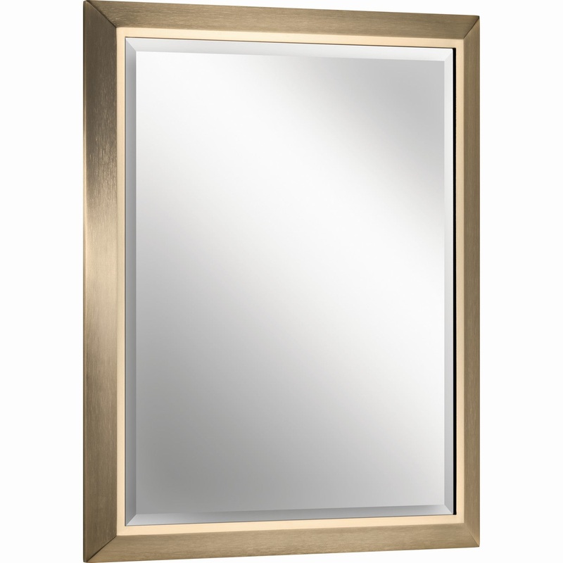 Mirror from the Mirror Collection in Champagne Bronze Finish by Kichler