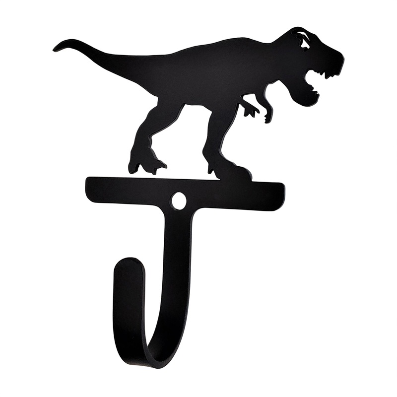 Village Wrought Iron WH-382-S T REX Wall Hook Small