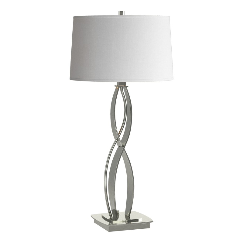 Almost Infinity Table Lamp Sterling Natural Anna Shade (SF)