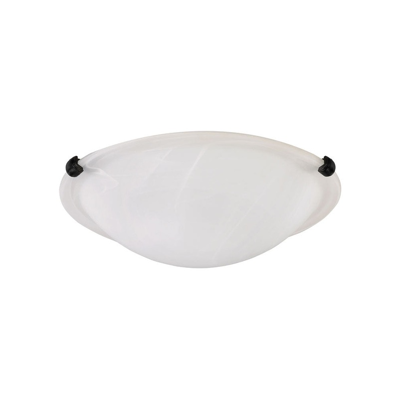 Canarm IFM1612BK 15 Series Two Light Flush Mount Black