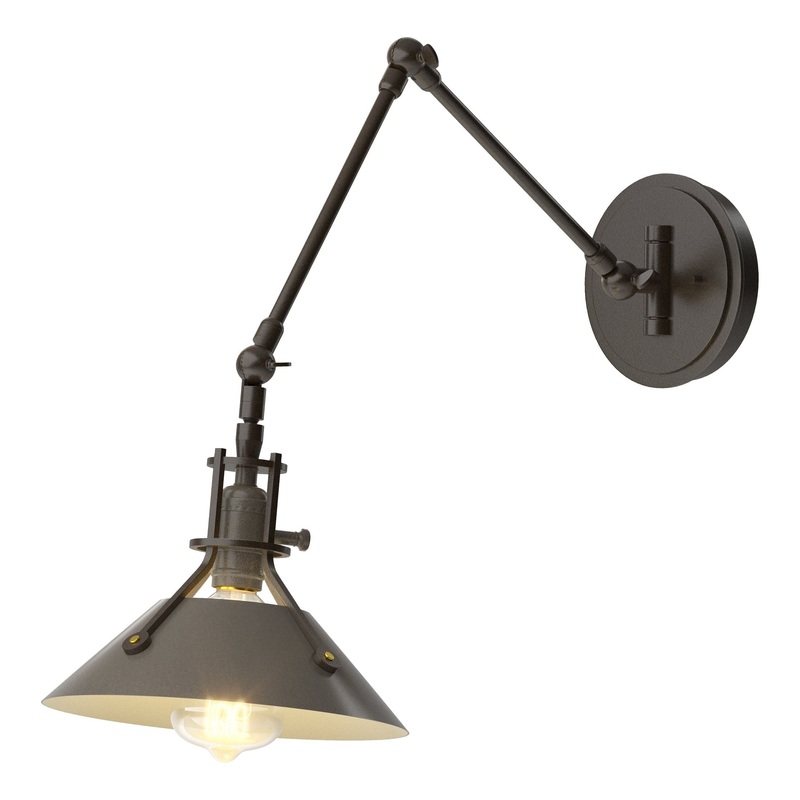 Henry Sconce Oil Rubbed Bronze Dark Smoke