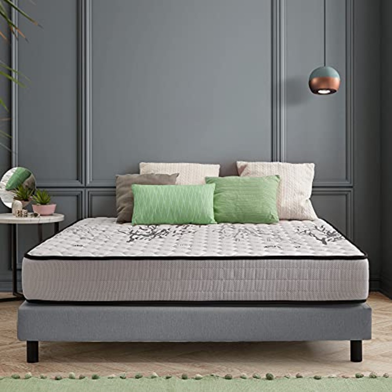 Naturalex | Antistress | Materasso Una Piazza e Mezza 140×190 cm Memory | Struttura Multistrato con Lattice e Schiuma Adattativa a Pori Aperti | Micro-Particelle Attive Antistatiche | 7 Zone Riposo