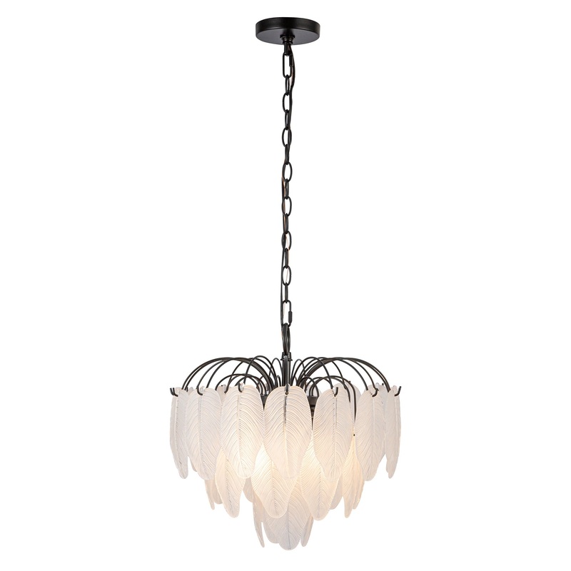 Alessia Chandelier – Black / 16.5″