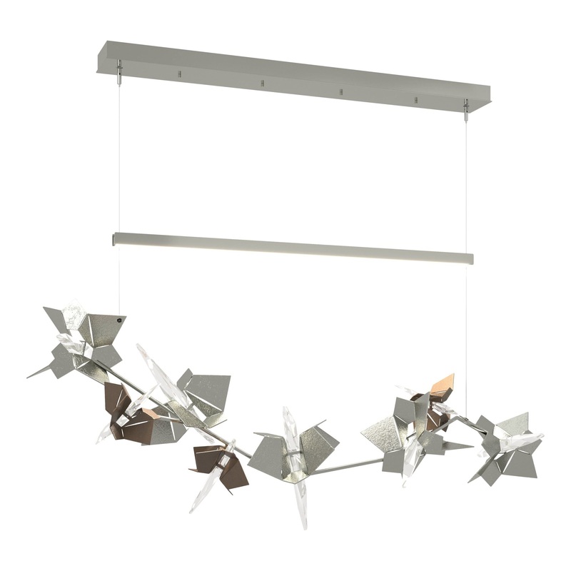 Belladonna LED Pendant Sterling Bronze