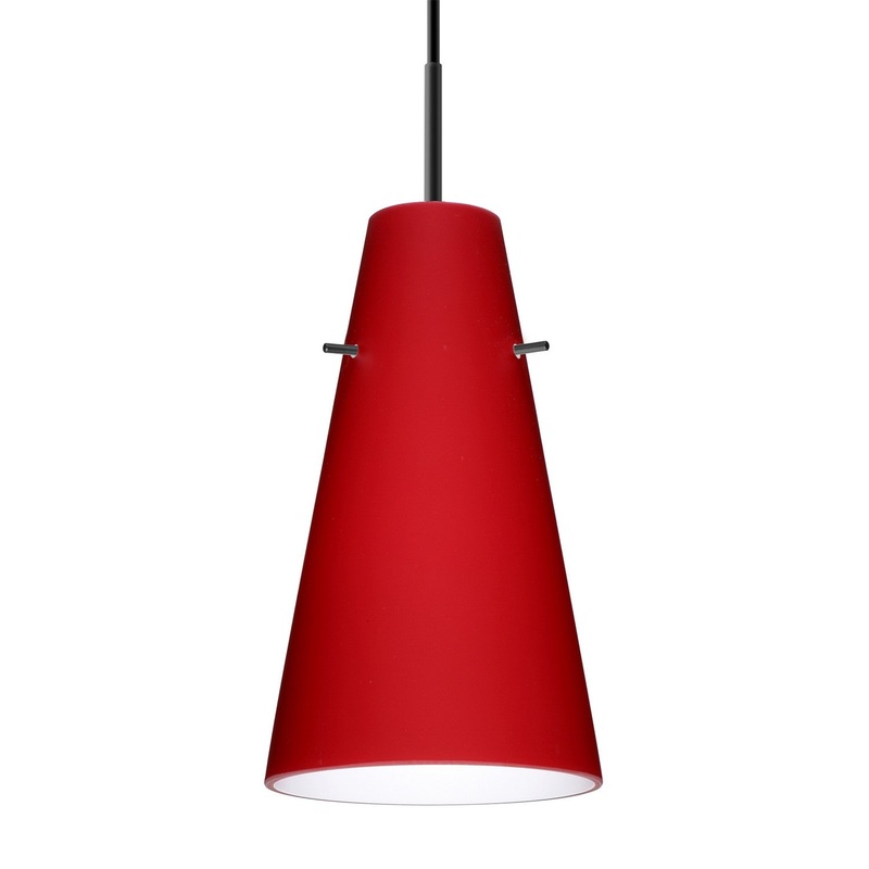 Besa 1JT-4124RM-BK Besa Cierro Pendant One Light Pendant Black