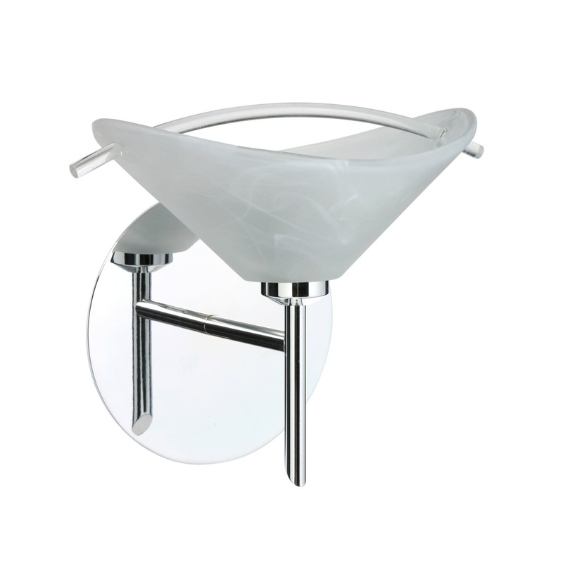 Besa 1SW-181304-CR Hoppi One Light Wall Sconce Chrome