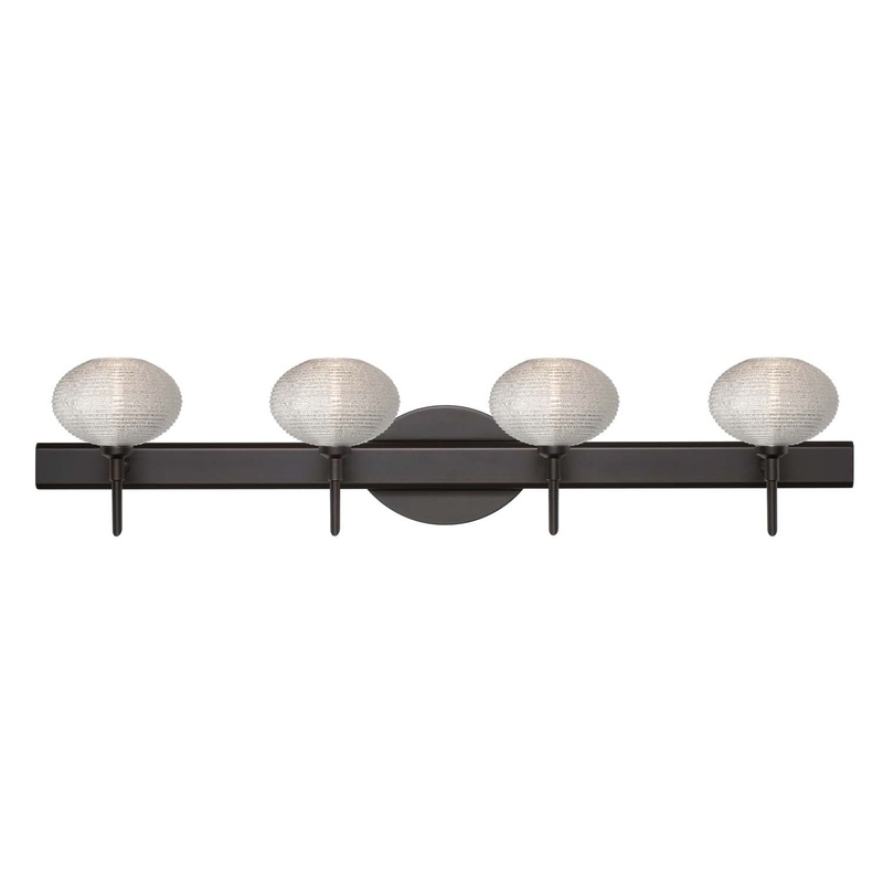 Besa 4SW-5612GL-BR Lasso Four Light Wall Sconce Bronze (Discontinued)