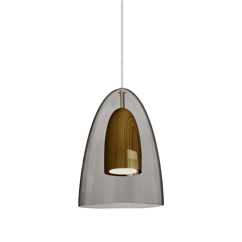 Besa J-DANOSMMD-LED-SN Dano LED Pendant Satin Nickel