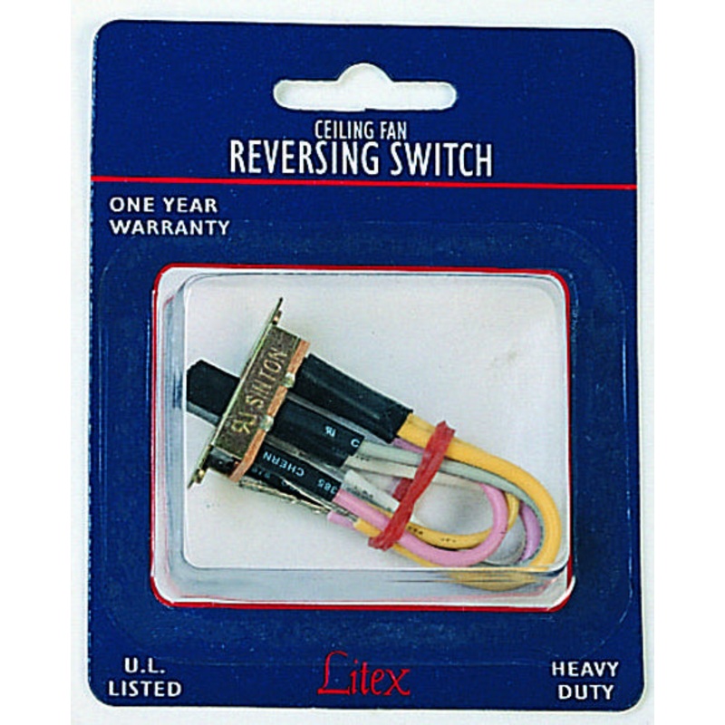 Craftmade RP-23 Parts – Fan Switch Reversing Switch Black (Discontinued)