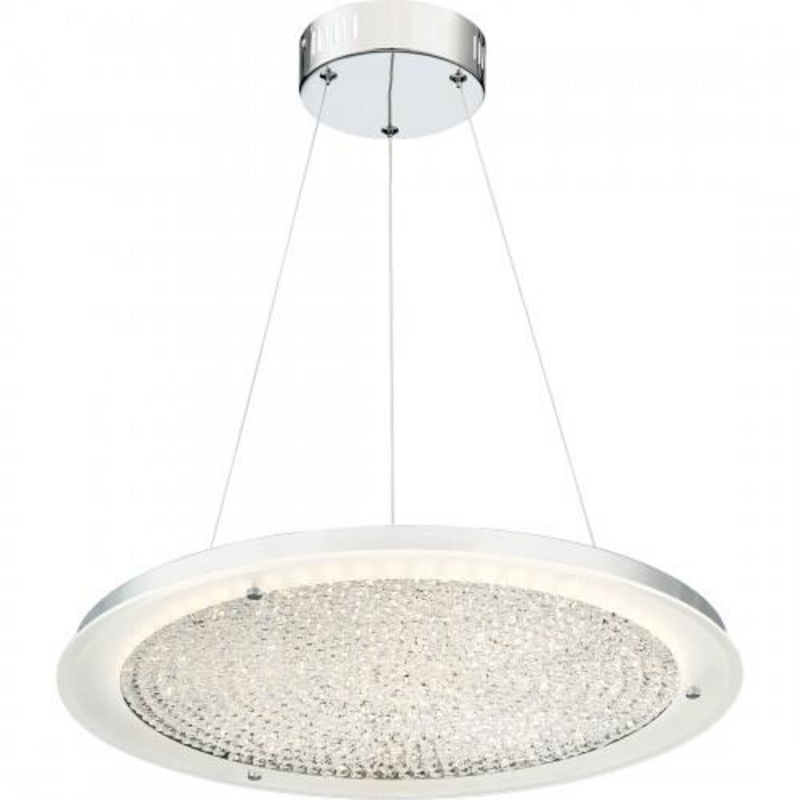 Quoizel PCBZ2820C Blaze Led pendant polish chrome Pendant