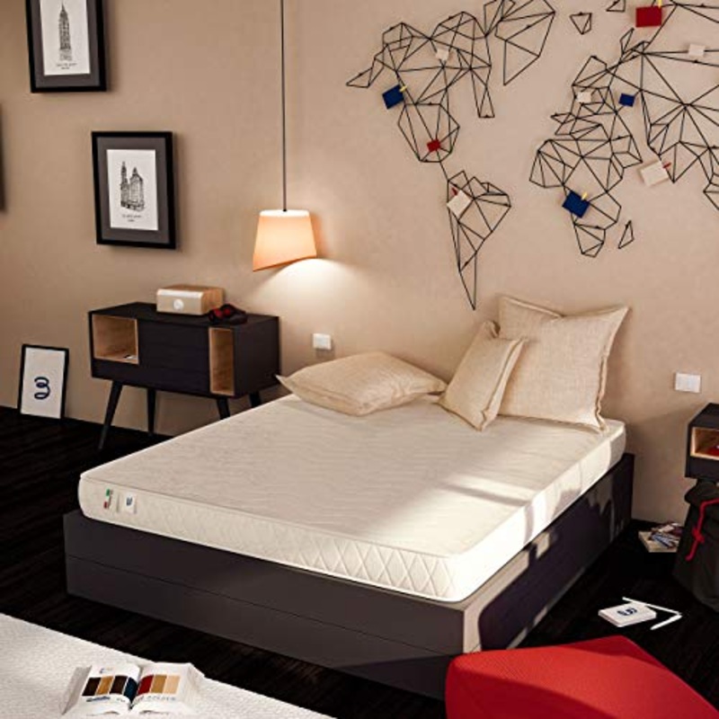 Baldiflex , Materasso Matrimoniale Easy 160 x 190 cm, Cotone Ortopedico
