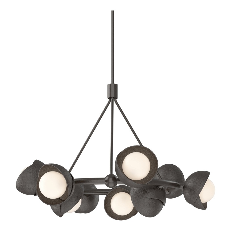 Brooklyn 9-Light Double Shade Ring Pendant Oil Rubbed Bronze Oil Rubbed Bronze