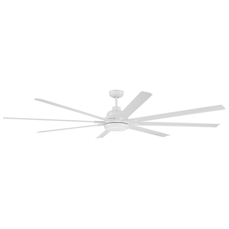 Craftmade RSH84W8 Rush 84 84″Ceiling Fan White